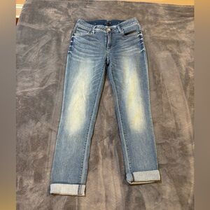 White House Black Market Light Blue Ankle Jeans